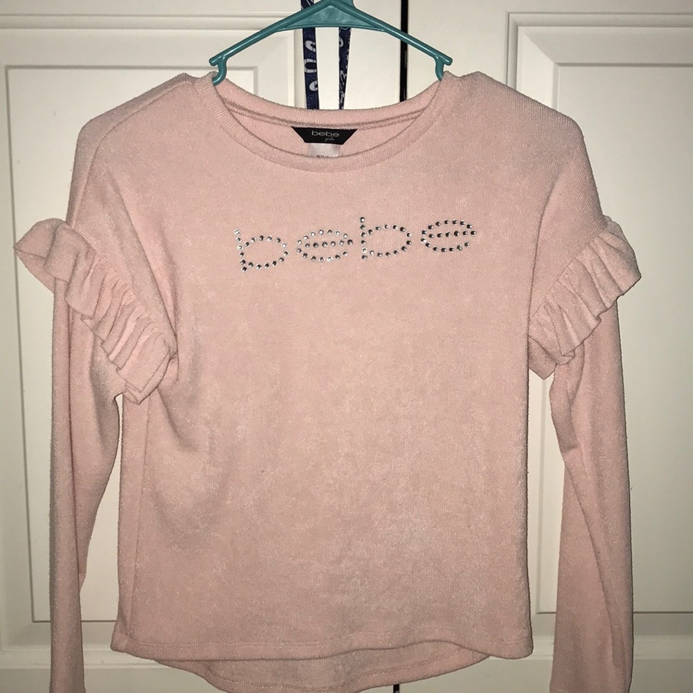 Baby pink BEBE sweater